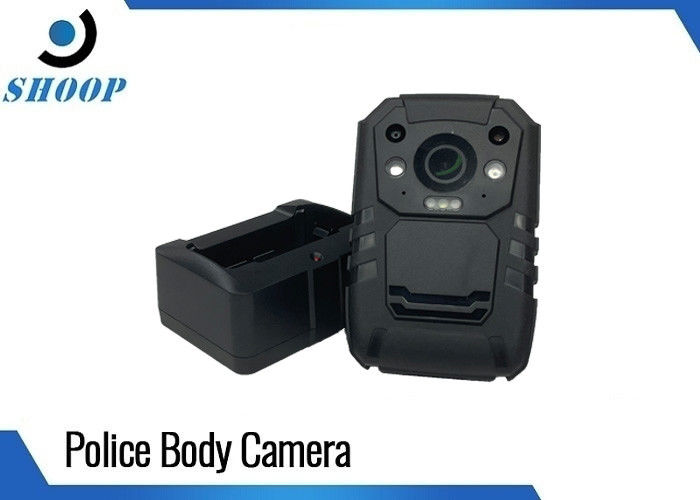 policiers de capteur de 5MP CMOS utilisant des caméras GPS de corps 10 heures d'enregistrement