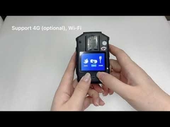 Police de SOP-07 4G IP67 GPS portant la vision nocturne d'Ambarella A7LA55 de caméras corporelles