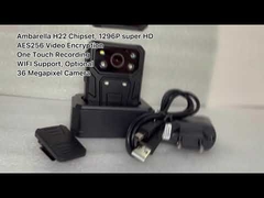 Grand angle portatif de caméra de corps de HD SOP-09 140 degrés avec la protection de mot de passe