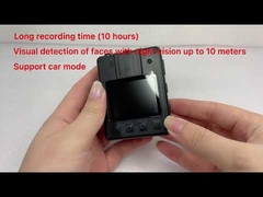 Le corps de la police SOP-08 a utilisé la batterie des caméras 3200mAh/4000mAh avec le dock de chargement simple